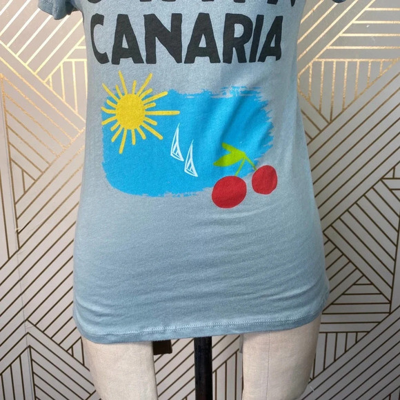 Chaser Hotel Gran Canaria‎ Graphic T-shirt Blue - Picture 4 of 10